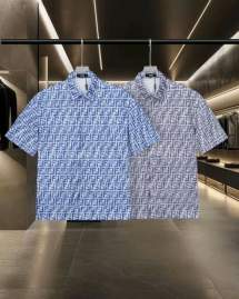 Picture of Fendi Shirts Short _SKUFendiM-2XLhgntx0328313